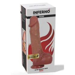 Fallo Realistico Inferno pelle chiara 30 cm Fallo Realistico Inferno pelle chiara 30 cm