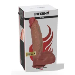 Fallo Realistico Inferno pelle chiara 31 cm Fallo Realistico Inferno pelle chiara 31 cm