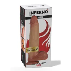 Fallo Realistico Inferno pelle chiara 23 cm Fallo Realistico Inferno pelle chiara 23 cm