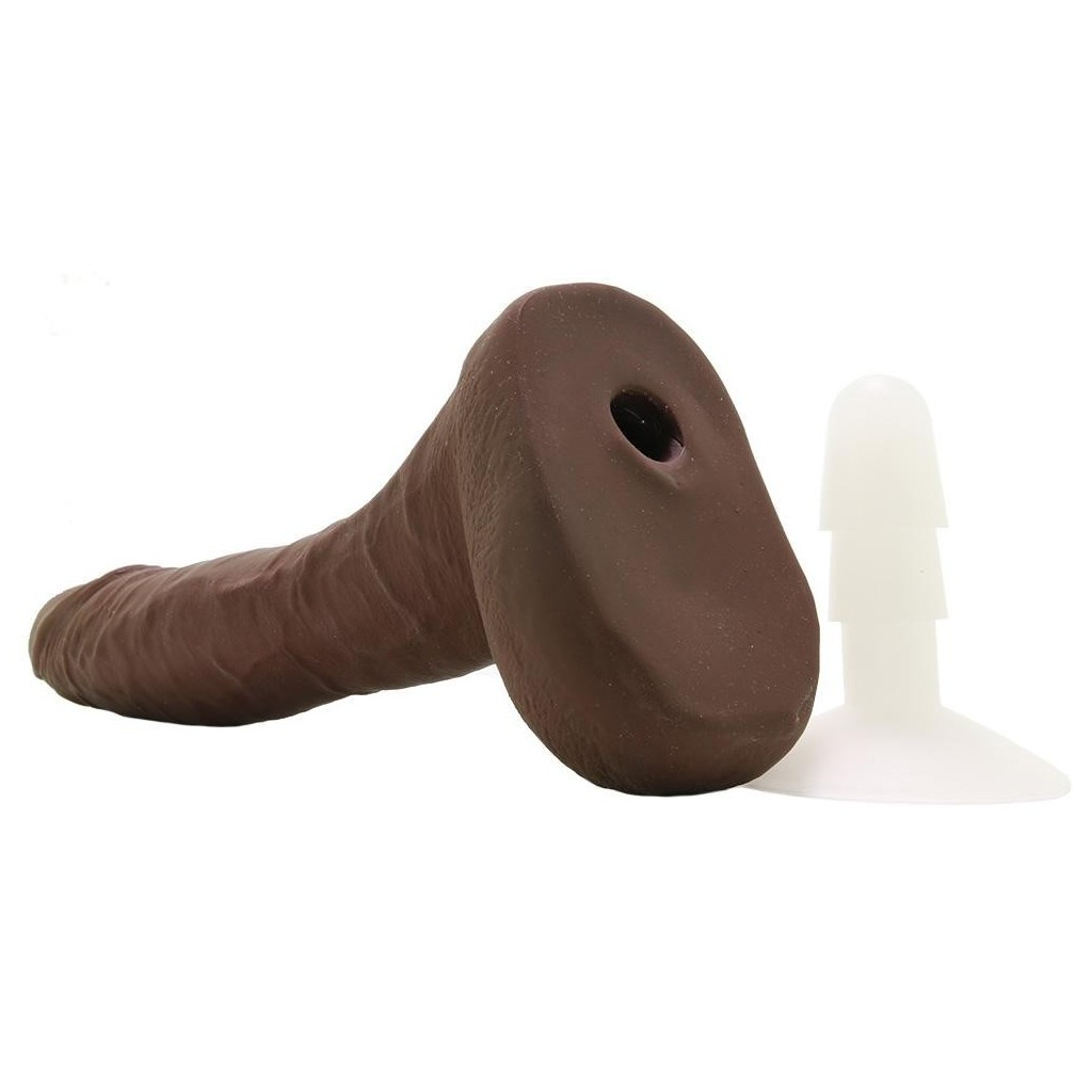 Fallo realistico con ventosa jason luv dildo vaginale nero maxi cock 10