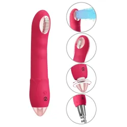 Vibratore vaginale per doccia 20 cm fucsia Vibratore vaginale per doccia 20 cm fucsia