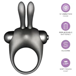 Kit coppia gocce clito + anello pene bunny Kit coppia gocce clito + anello pene bunny