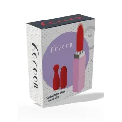 Rossetto vibrante rosso silicone 11 cm Rossetto vibrante rosso silicone 11 cm