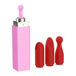 Rossetto vibrante rosso silicone 11 cm Rossetto vibrante rosso silicone 11 cm