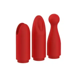 Rossetto vibrante rosso silicone 11 cm Rossetto vibrante rosso silicone 11 cm