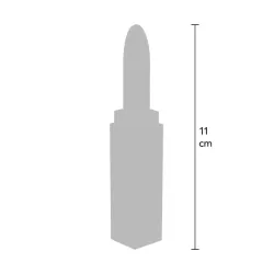Rossetto vibrante rosso silicone 11 cm Rossetto vibrante rosso silicone 11 cm