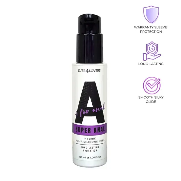 Lubrificante ibrido Super Anal 120 ml