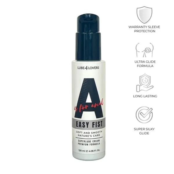 Lubrificante anale silicone Easy Fist 120 ml