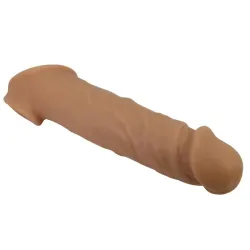 Guaina prolunga pene real morbida 20,5 cm Guaina prolunga pene real morbida 20,5 cm