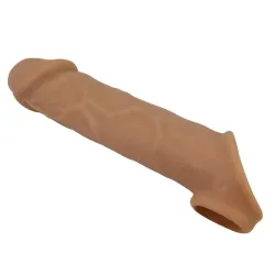 Guaina prolunga pene real morbida 20,5 cm Guaina prolunga pene real morbida 20,5 cm