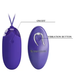 Ovetto Vibrante telecomando Berger viola Ovetto Vibrante telecomando Berger viola