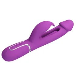 Vibratore Rabbit Kapas flapping viola Vibratore Rabbit Kapas flapping viola