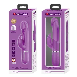 Vibratore Rabbit Kapas flapping viola Vibratore Rabbit Kapas flapping viola
