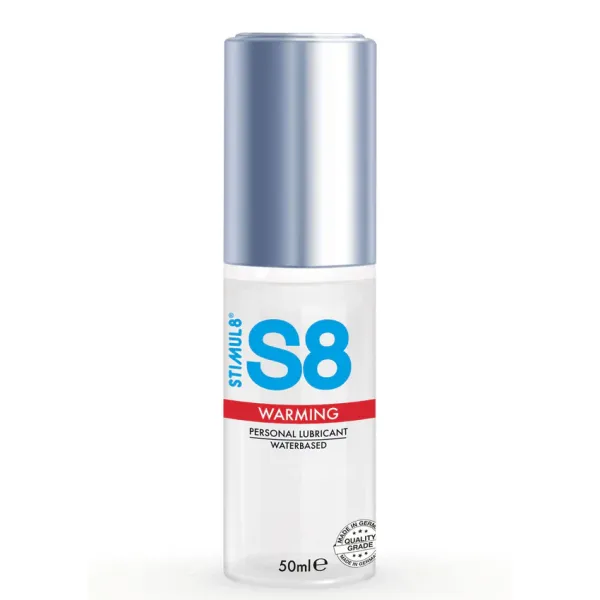 Lubrificante scaldante 50 ml base acqua s8