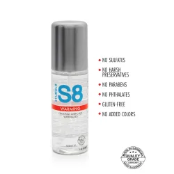 Lubrificante scaldante 50 ml base acqua s8 Lubrificante scaldante 50 ml base acqua s8