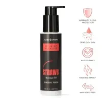 Olio per massaggi scaldante Fragola 120 ml