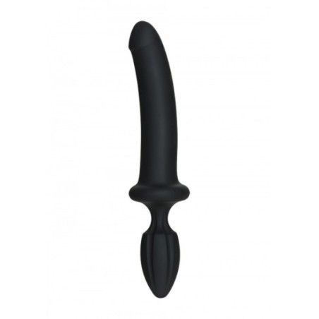 Dildo e plug anale silicone 2 in 1