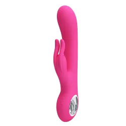 Vibratore rabbit silicone extra piacere 19 cm Vibratore rabbit silicone extra piacere 19 cm