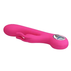 Vibratore rabbit silicone extra piacere 19 cm Vibratore rabbit silicone extra piacere 19 cm
