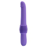 Vibratore realistico a spinta viola 29-32 cm