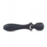 Massaggiatore Magic Wand in silicone nero Massaggiatore Magic Wand in silicone nero