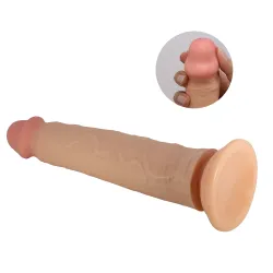 Dildo realistico XXL con ventosa 25,5 cm Dildo realistico XXL con ventosa 25,5 cm