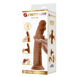 Dildo realistico XXL con ventosa 25,5 cm Dildo realistico XXL con ventosa 25,5 cm