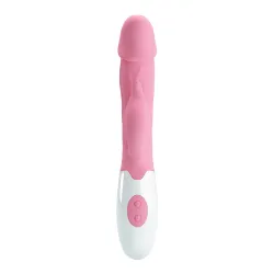 Vibratore Rabbit realistico rosa 19 cm Vibratore Rabbit realistico rosa 19 cm