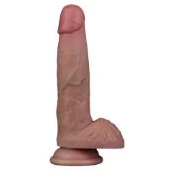 Fallo Realistico con ventosa 18,5 cm mulatto Fallo Realistico con ventosa 18,5 cm mulatto