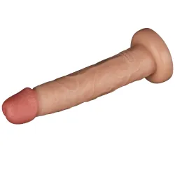 Dildo Realistico vibrante XL chiaro 26 cm Dildo Realistico vibrante XL chiaro 26 cm