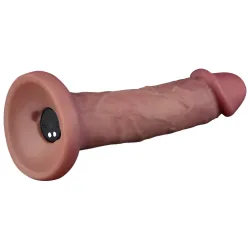 Dildo vibrante ventosa mulatto Cock 20 cm Dildo vibrante ventosa mulatto Cock 20 cm