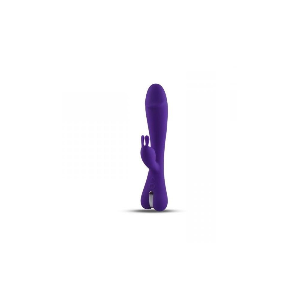 Vibratore rabbit toyz4lovers purple stimolatore in silicone