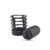 Anello fallico e guaina vibrante silicone Anello fallico e guaina vibrante silicone