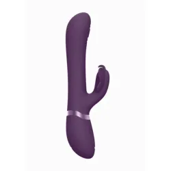 Vibratore rabbit Etsu viola con 4 accessori Vibratore rabbit Etsu viola con 4 accessori