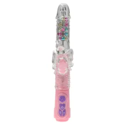 Vibratore Rabbit Pink Lady 28,5 cm Vibratore Rabbit Pink Lady 28,5 cm