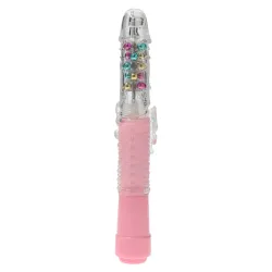 Vibratore Rabbit Pink Lady 28,5 cm Vibratore Rabbit Pink Lady 28,5 cm