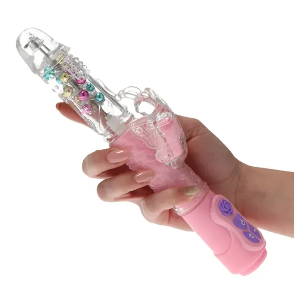 Vibratore Rabbit Pink Lady 28,5 cm
