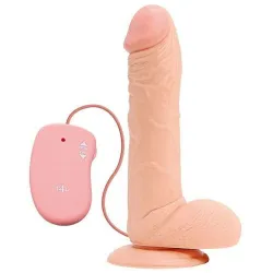 Fallo realistico vibrante XXL 25,5 cm Fallo realistico vibrante XXL 25,5 cm