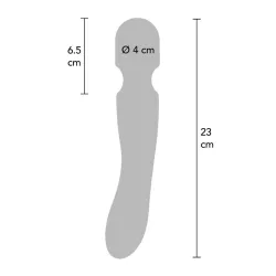 Massaggiatore wand viola impermeabile Zenith Massaggiatore wand viola impermeabile Zenith