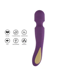 Massaggiatore wand viola impermeabile Zenith Massaggiatore wand viola impermeabile Zenith