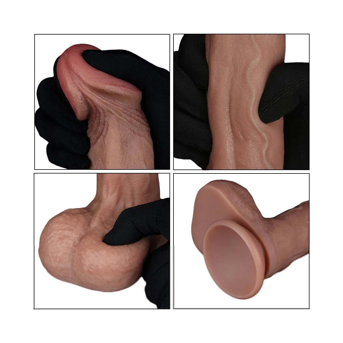 Dildo Realistico Uruan mulatto 22,5 cm Dildo Realistico Uruan mulatto 22,5 cm