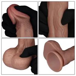 Dildo Realistico Uruan mulatto 22,5 cm Dildo Realistico Uruan mulatto 22,5 cm