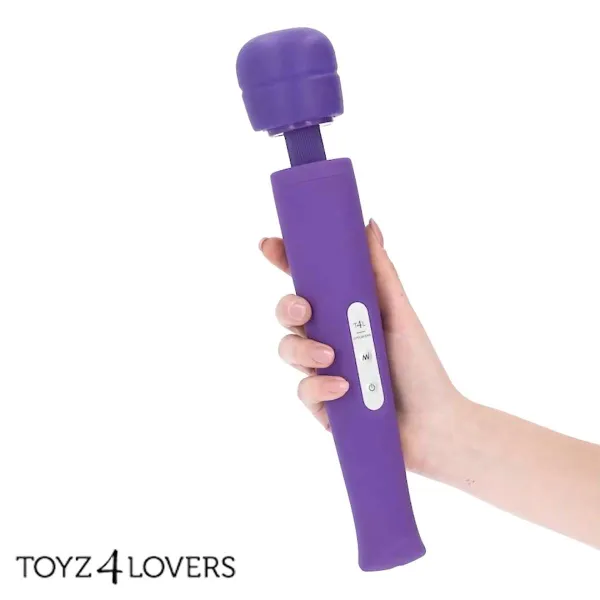 Massaggiatore Wand Candy Pie viola