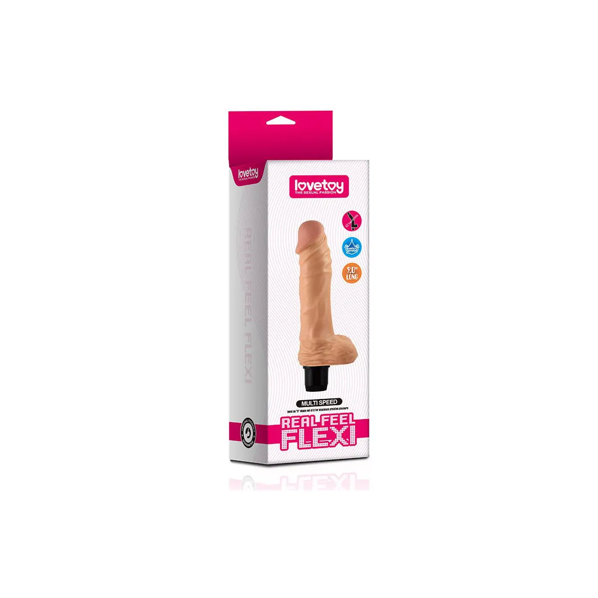Vibratore realistico Stan 23 cm