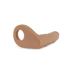 Dildo indossabile doppia penetrazione 18 cm Dildo indossabile doppia penetrazione 18 cm