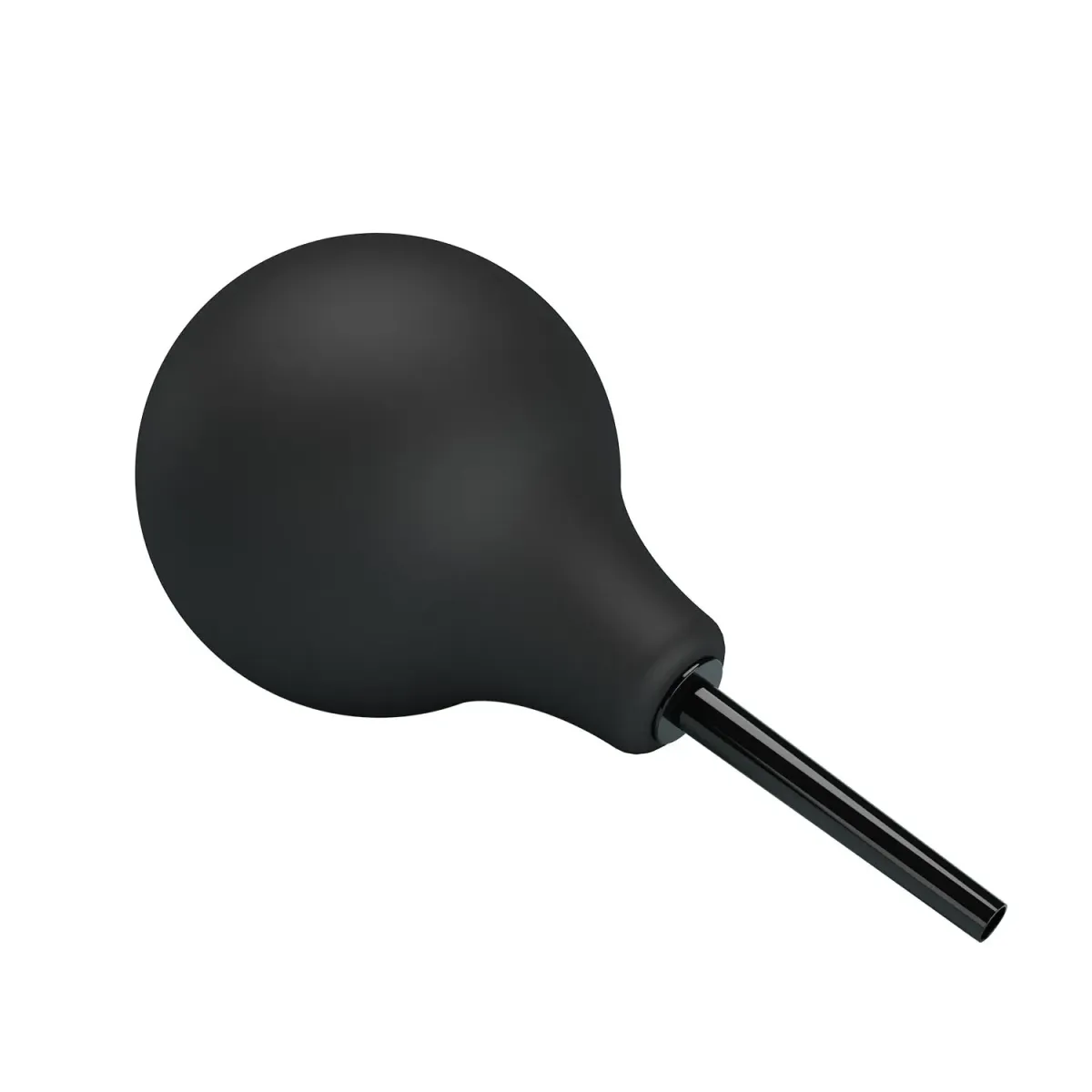 Doccia anale in silicone 224 ml nera