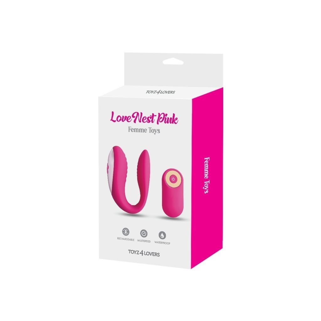 Stimolatore vaginale per coppia vibratore pink