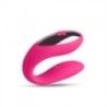 Vibratore di coppia telecomandato fucsia Vibratore di coppia telecomandato fucsia