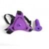 Cintura strapon e fallo Hot Stuff viola 10 cm Cintura strapon e fallo Hot Stuff viola 10 cm