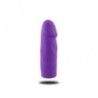 Cintura strapon e fallo Hot Stuff viola 10 cm Cintura strapon e fallo Hot Stuff viola 10 cm